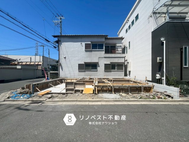 東大阪市鷹殿町の外観|現在建築中♪
完成までもうしばらくお待ちくださいませ♪