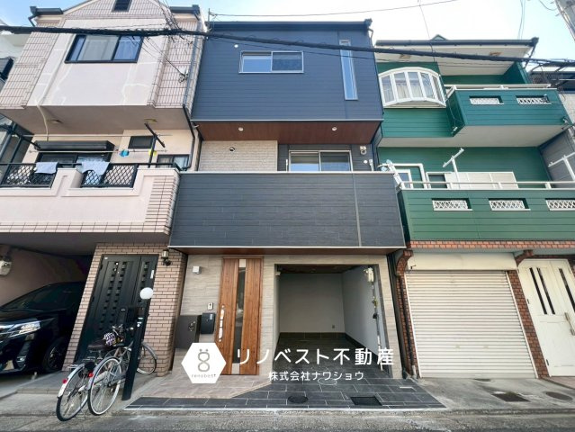 東大阪市今米1丁目の外観|フルリノベーション済みで生まれ変わった中古戸建♪