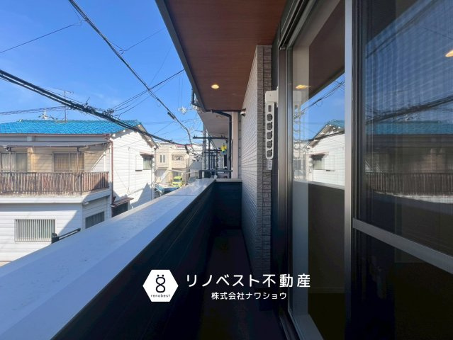 東大阪市今米1丁目のバルコニー|【リノベスト不動産】弊社は近鉄大阪線・奈良線『布施』駅から徒歩2分の場所にございます♪
