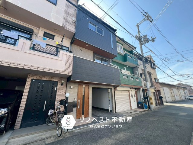 東大阪市今米1丁目の前面道路含む現地写真|【リノベスト不動産】テナント（事業用）物件のご紹介も可能です。事務所移転・新規開業等お気軽にご相談ください♪
