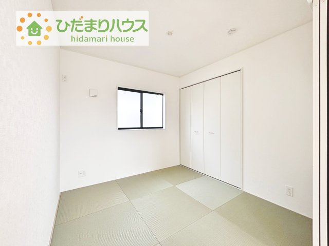 【和室】 | かすみがうら市下稲吉第15　新築戸建　2号棟 | 大人も子供もほっと一息つける和室です(#^^#)