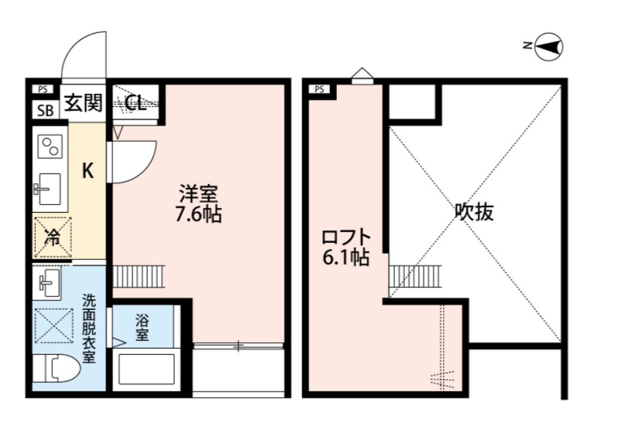 SAKURA VIEWの間取り