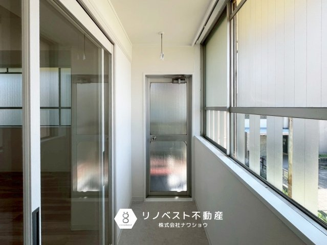 八戸ノ里ガーデンハイツのバルコニー|【リノベスト不動産】テナント物件は東大阪市含む大阪府下でご紹介可能です◎