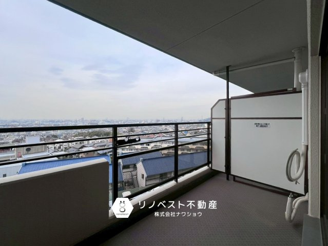 ディオフェルティ石切のバルコニー|見晴らしの良い広いバルコニーです！