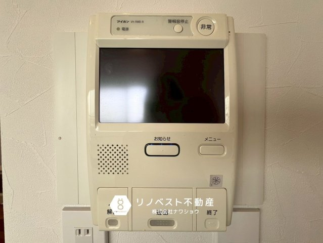 ディオフェルティ石切の防犯設備|【リノベスト不動産】テナント（事業用）物件のご紹介も可能です。事務所移転・新規開業等お気軽にご相談ください♪
