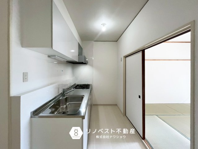 PSライフのキッチン|新品のキッチンなので、使い心地もバッチリ◎
料理が捗りますね♪
