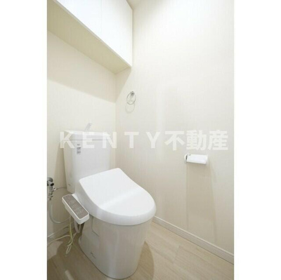 【トイレ】 | ＯＮＥ　ＲＯＯＦ　ＦＬＡＴ　ＴＯＧＯＳＨＩ | 落ち着いたトイレです