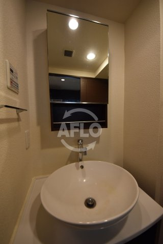 エスライズ天満橋の独立洗面台|エスライズ天満橋　独立洗面台