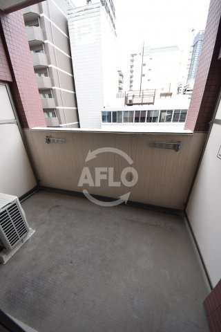 エスライズ天満橋のバルコニー|エスライズ天満橋　バルコニー