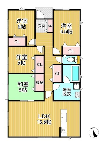 【間取り】 | アーネストワン　筑後市常用　第5