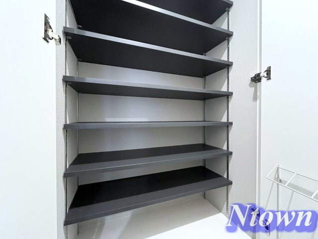 【収納】 | quador noie 今池 | 大きなスペースがあり、収納には困りません