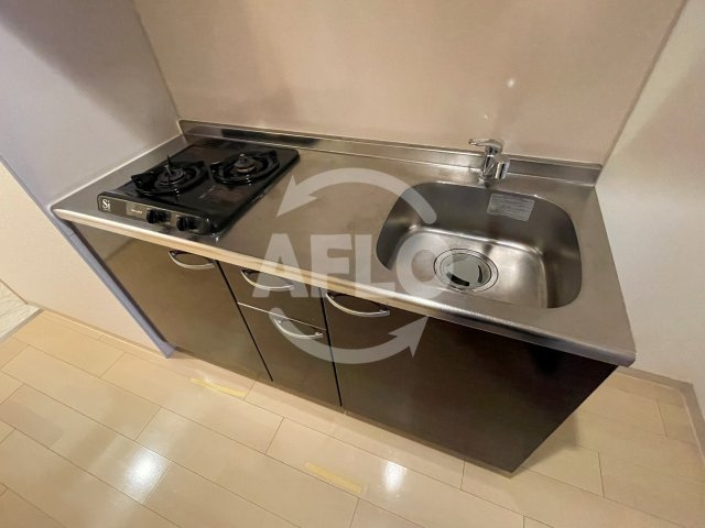 アーバンフラッツ心斎橋のキッチン|La Douceur心斎橋（ラドゥセール心斎橋）　２口ガスコンロ