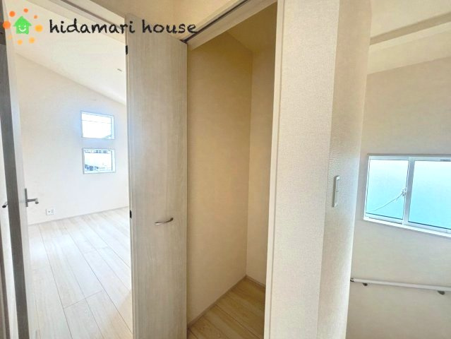 上尾市瓦葺　新築戸建　ブルーミング01の収納