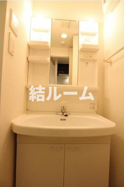 練馬区平和台３丁目の賃貸マンションの洗面所