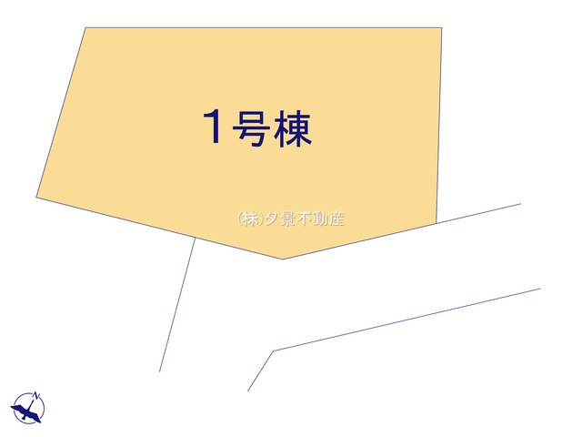 《仲介手数料無料》富士見市上沢３丁目8-21新築一戸建て2期FiTの区画図