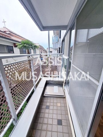 レスポワール武蔵野のバルコニー