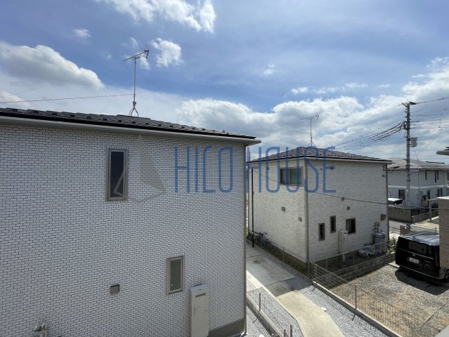 中新田戸建貸家　C棟の展望
