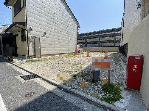 　上御霊上江町建築条件無土地の外観