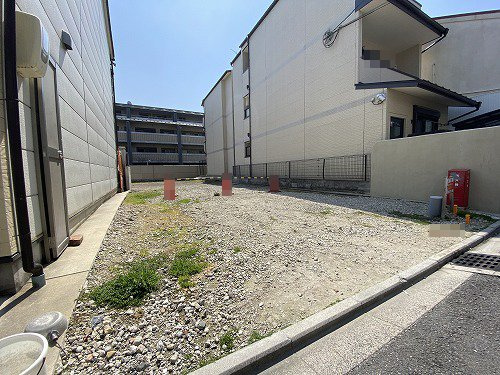 　上御霊上江町建築条件無土地の外観