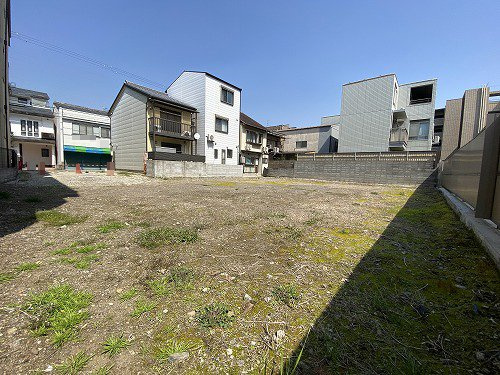 　上御霊上江町建築条件無土地の外観