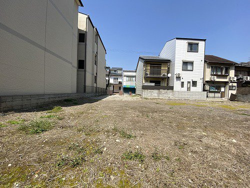 　上御霊上江町建築条件無土地の外観