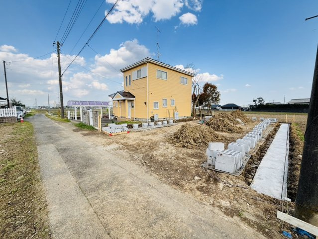 敷地面積52坪　売地　川越市小中居の外観|敷地面積５２坪以上！どなたでも建築できます！建築条件なし！お好きなハウスメーカーで建築可能です♪現地（2026年4月）撮影