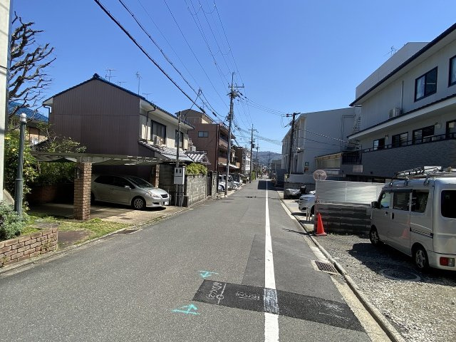 紫竹西大門町 中古戸建の前面道路含む現地写真