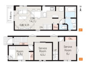 板橋区常盤台１丁目　新築戸建て　３号棟の画像