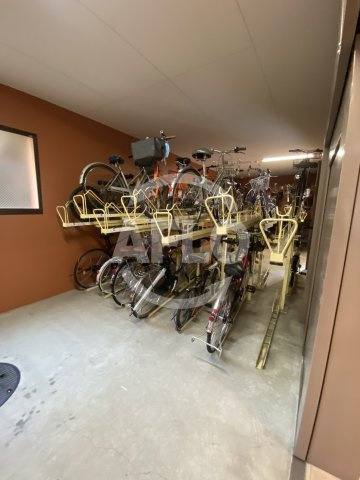 ファミール上町台パークサイド　中央小学校区のその他共用部分|ファミール上町台パークサイド　駐輪場