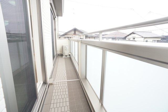 タートルハイムのバルコニー