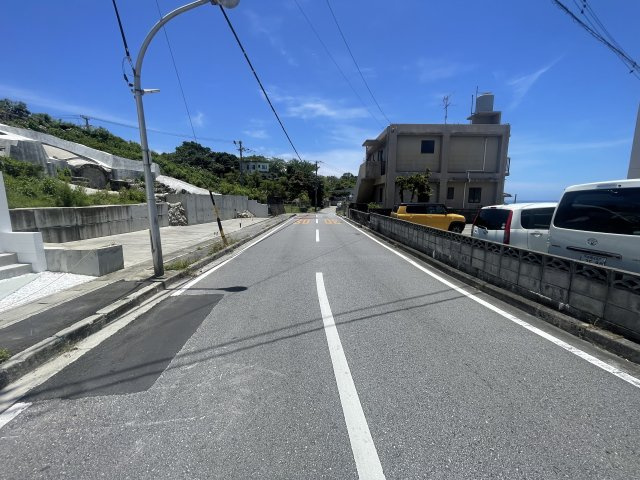 糸満市兼城（全2棟）B号棟の前面道路含む現地写真|※西側公道7.5m♪