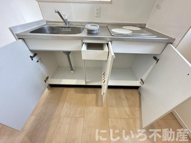 アヴニールシャンス富岡のキッチン
