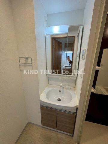 サムティ都島Northの洗面所|使いやすい洗面所です