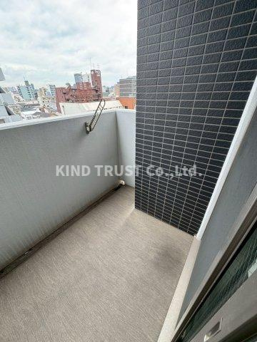 サムティ都島Northのバルコニー|暖かな日差しのふりそそぐバルコニー