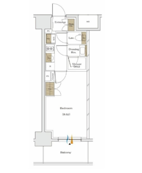 【間取り】 | ザ・パークハビオ谷町六丁目テラス