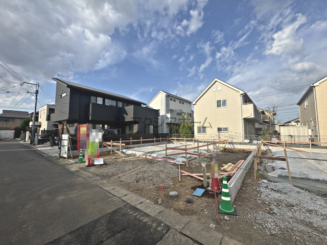 所沢市山口・全4棟　新築一戸建　1号棟の外観|現地写真（2026年4月20日撮影）