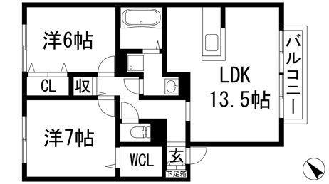 【間取り】