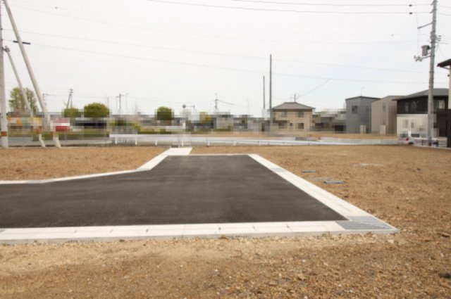 土佐市高岡町丙（全26区画）4号地　建築条件なし　売土地の前面道路含む現地写真|4号地　222.18㎡　（約67.20坪）
