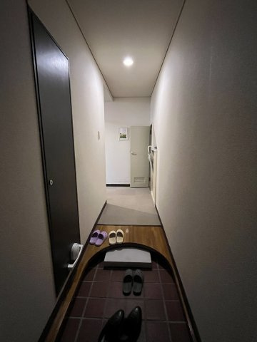 スカイプラザ赤坂の玄関|ゆったりとした玄関です