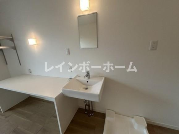 MQuarto谷塚の独立洗面台
