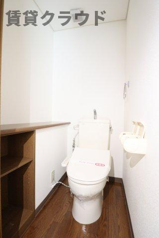 パールハイツ蘇我Ⅰのトイレ|シンプルで使いやすいトイレです