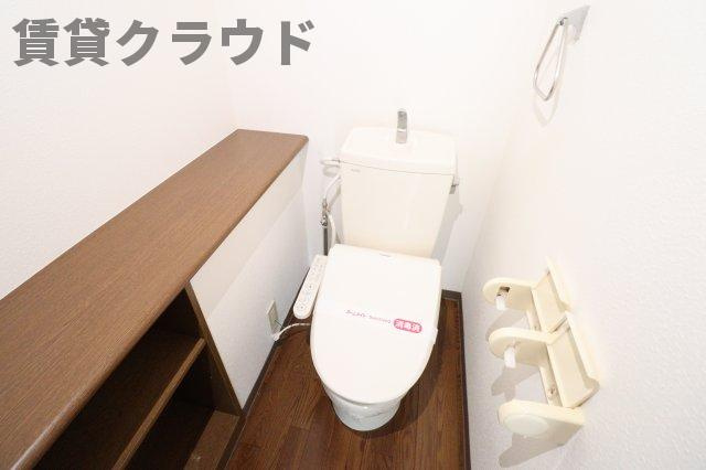 パールハイツ蘇我Ⅰのトイレ|シンプルで使いやすいトイレです