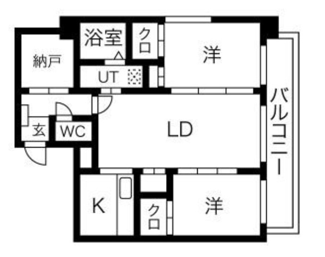 【間取り】 | パグーロ東平尾III | 。現況優先。