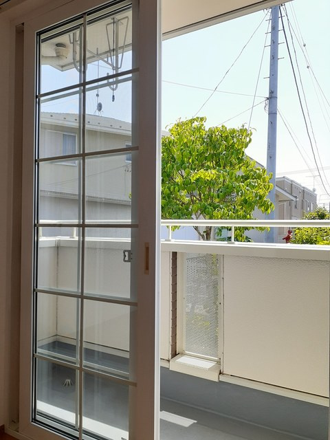 ミッテメゾンBのバルコニー