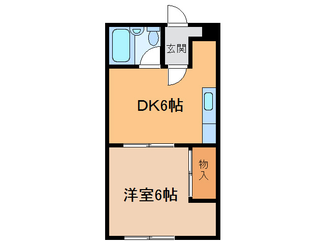 TINY SQUAREの間取り