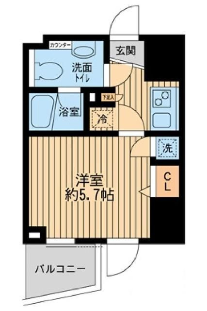 ライブコート草加の間取り