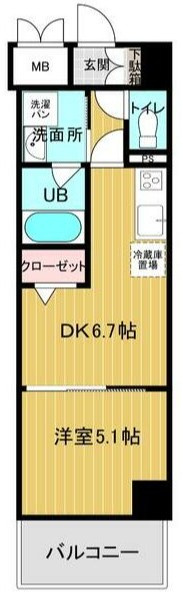 【仲介手数料：50％OFF】対象物件！の間取り