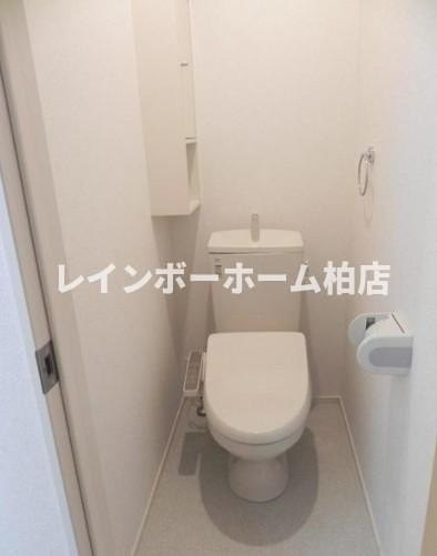 仲介手数料（賃料の1.10ヵ月）の50％OFF対象物件！のトイレ