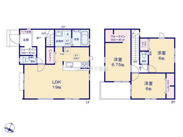 《仲介手数料無料》富士見市上沢２丁目3-1新築一戸建てグラファーレ