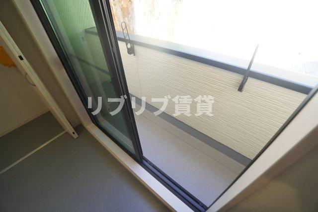 robot home みどり台のバルコニー